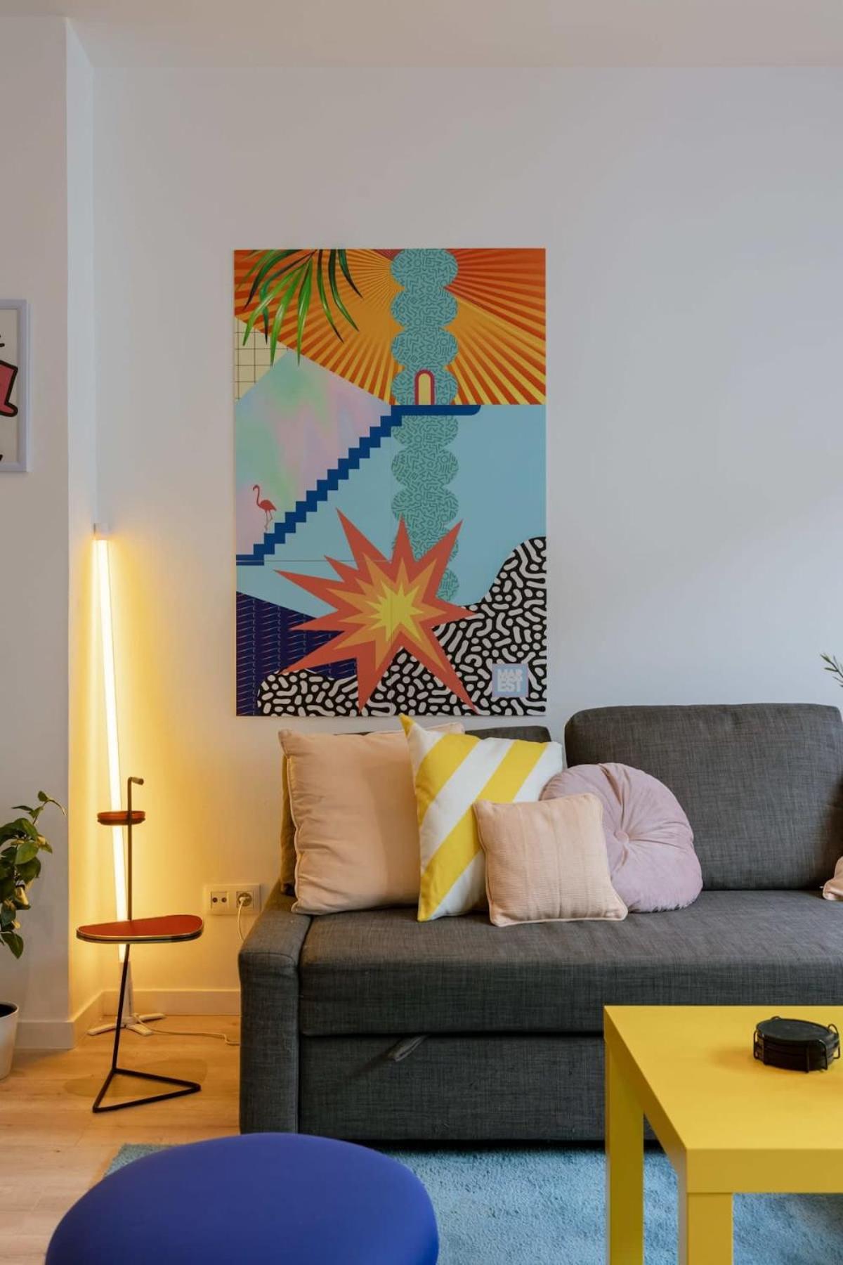 Colorful Pop Apartment In The Heart Of Antwerp Antuérpia Exterior foto